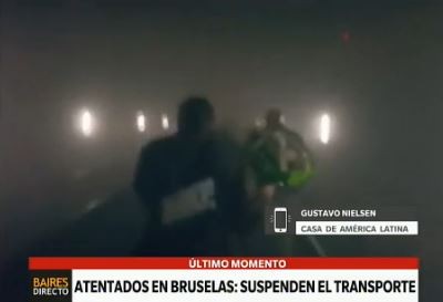El transporte público está paralizado en Bruselas