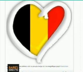 Homenaje a las víctimas de Bruselas en la redes sociales