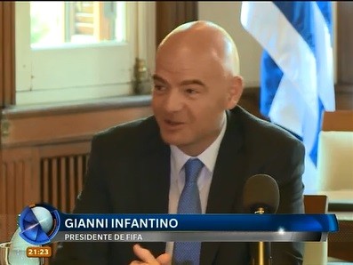 El presidente de la FIFA apoyó un Mundial en Argentina-Uruguay para 2030