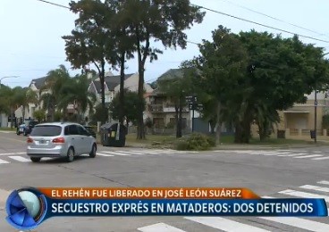 Secuestro exprés en Mataderos: dos detenidos