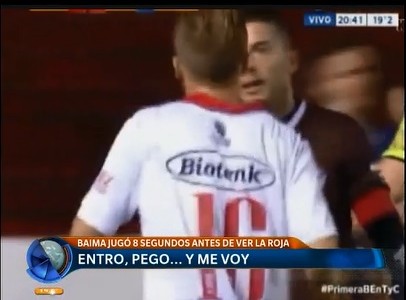 Entro, pego y me voy: la expulsión más rápida