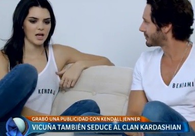 Vicuña también seduce al clan Kardashian