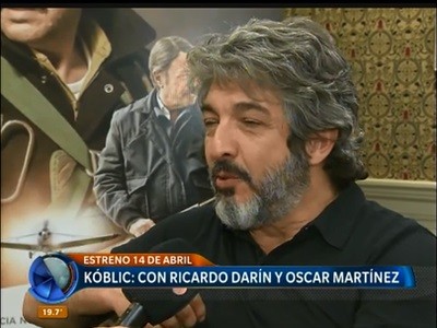 Darín sobre Kóblic: "no fue fácil hacerla"