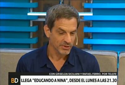 Rafael Ferro: "A veces no podemos grabar de la risa"