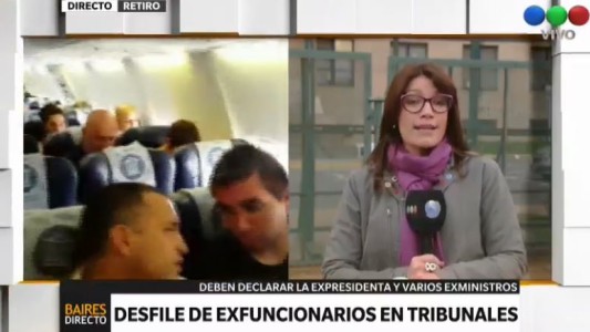 Desfile de exfuncionarios en Tribunales