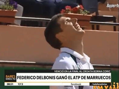 Delbonis ganó en Marruecos el segundo título de su carrera