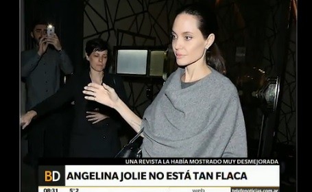 Angelina Jolie no está tan flaca