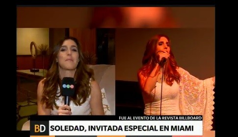 Soledad, invitada especial en Miami