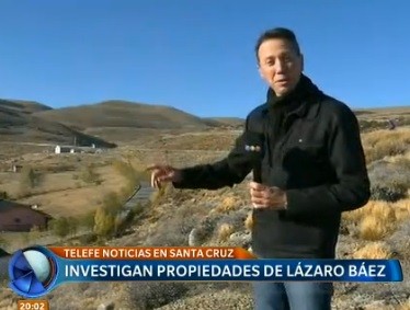 Investigan propiedades de Lázaro Báez