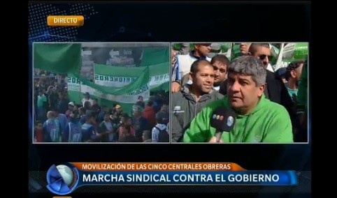 Pablo Moyano: "Que el Presidente empiece a darle respuesta a los trabajadores"
