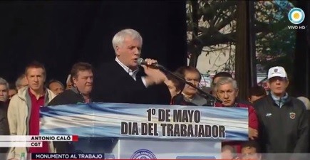 Caló anunció que el 22 de agosto se unificarán las tres CGT