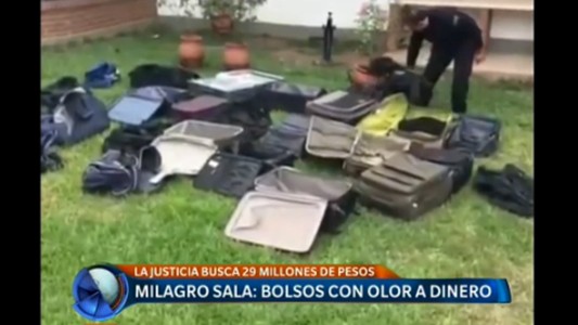 Milagro Sala: bolsos con olor a dinero