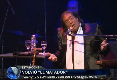Volvió Cacho Castaña: "Me salvó el amor"
