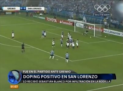 Doping positivo de Sebastián Blanco en San Lorenzo