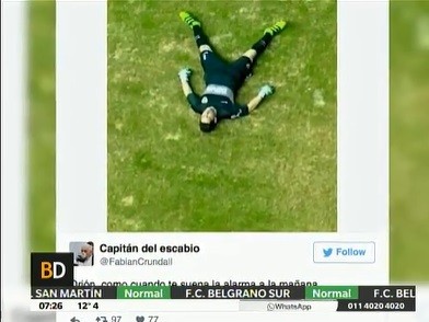 Orión cayó desplomado y explotaron los memes