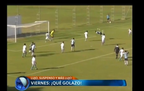 El golazo del viernes, con un homenaje a René Higuita