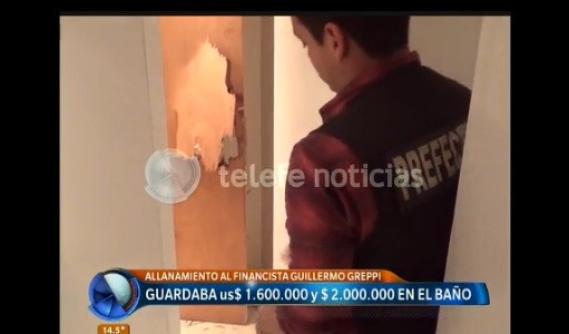 Greppi abrió las puertas de su casa y se defendió tras el allanamiento