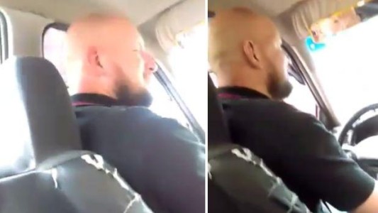 Video: una joven grabó con su teléfono el acoso sexual de un taxista