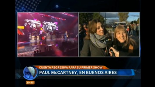 Paul McCartney, en Buenos Aires