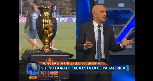 Sueño dorado: acá está la Copa América