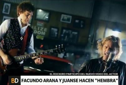 Facundo Arana y Juanse hacen "Hembra"