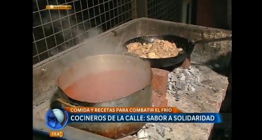 Cocineros de la calle: sabor a solidaridad