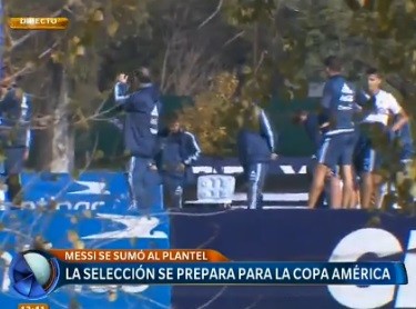 La Selección se prepara para la Copa América