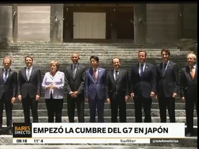 Comenzó en Japón la cumbre del Grupo de los 7