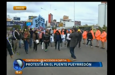 Barrios de Pie hará piquetes el martes en los accesos a Capital para reclamar alimentos y trabajo