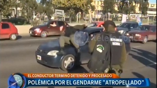 Procesaron al gendarme "carancho" que simuló ser atropellado en una protesta