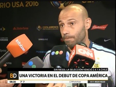 La satisfacción de los jugadores argentinos