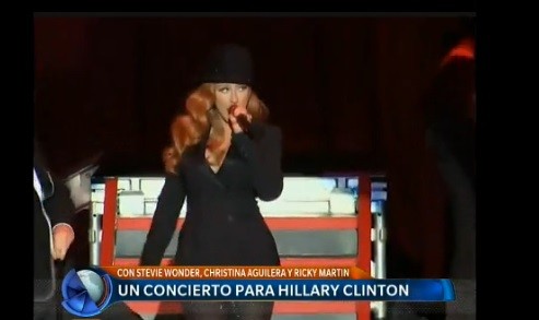 Un concierto para Hillary Clinton