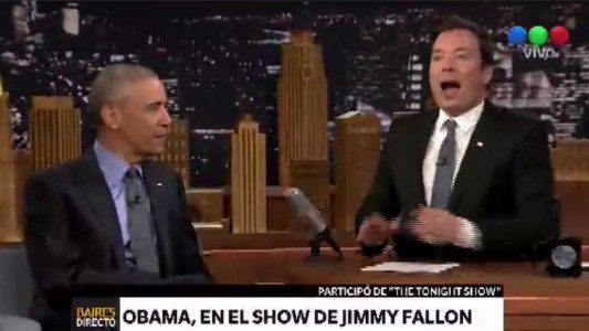 Obama, en el show de Jimmy Fallon