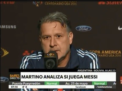 Argentina va por el primer puesto de la zona