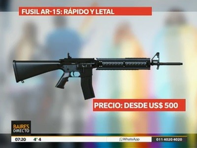 Las características del arma de la masacre