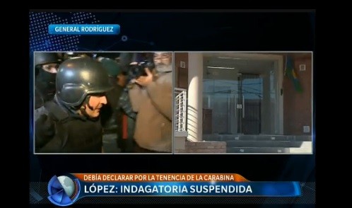 Suspendieron la declaración de José López por razones médicas