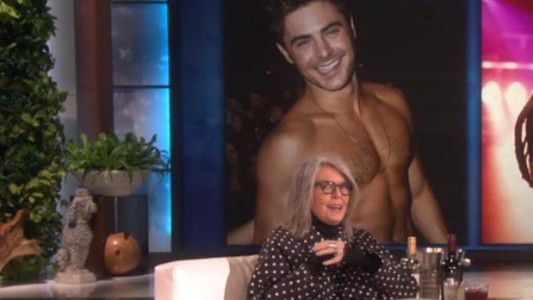 Adiviná a quién elige como amante joven Diane Keaton