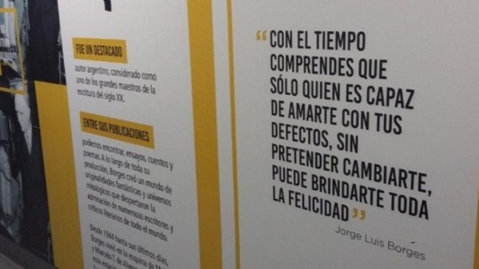 Homenajearon a Borges... con frases que no eran de Borges