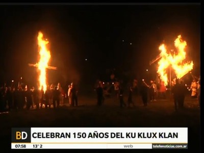 El Ku Klux Klan cumplió 150 años
