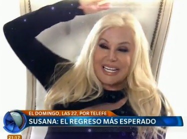 Susana, el regreso más esperado