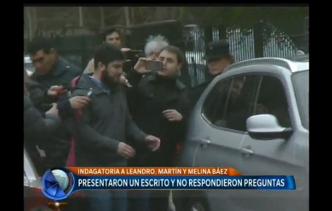 Los hermanos Báez presentaron un escrito y negaron las acusaciones
