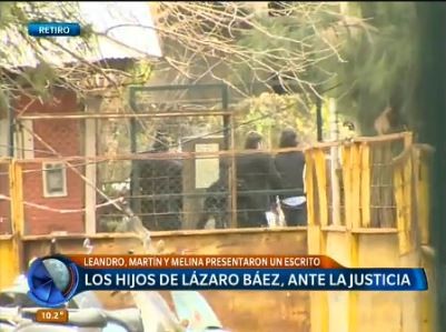 Los hijos de Lázaro Báez presentaron un escrito por las cuentas en Suiza