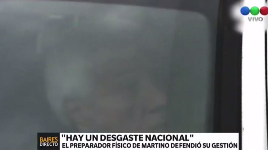 "Hubo un desgaste natural lógico", afirmó el preparador físico y colaborador de Martino