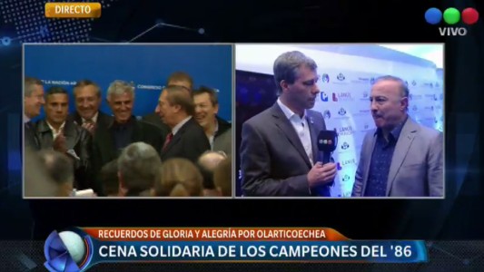Cena solidaria con los campeones del 86