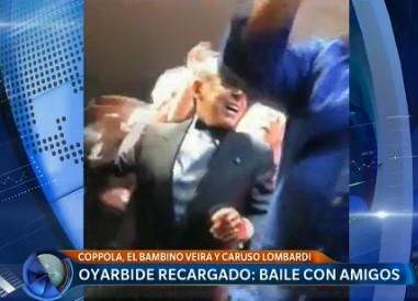 Oyarbide recargado: baile con amigos