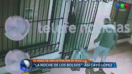 Exclusivo: El video de López en el monasterio dejando los 9 millones de dólares