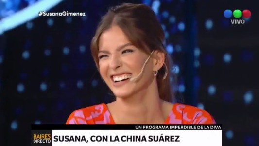 La "China" Suárez con Suana Giménez: "Estoy sobrevalorada"