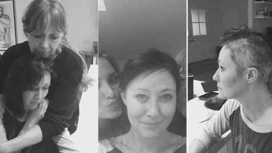 La actriz de Beverly Hills 90210 se rapó y contó su lucha contra el cáncer