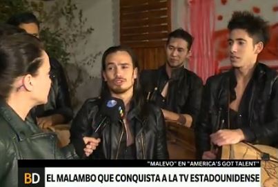 Malevo en Telefe Noticias