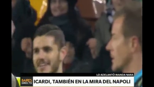 Icardi, también en la mira del Napoli